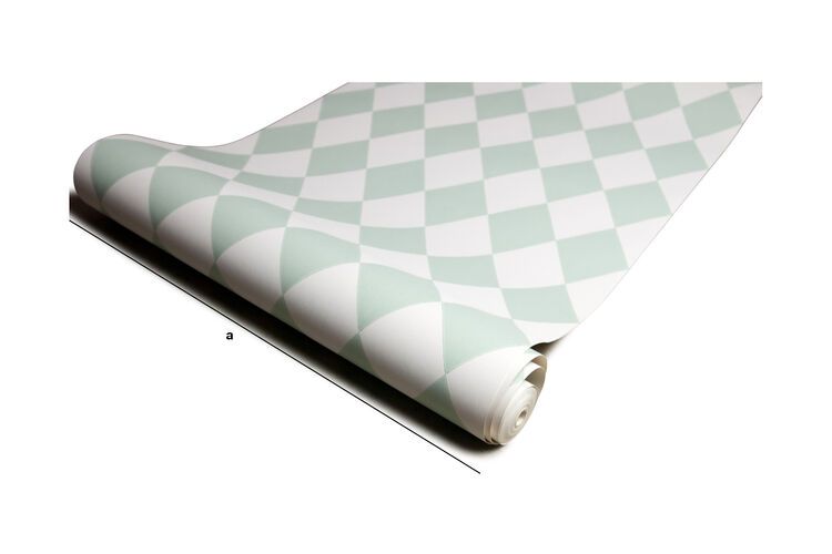 Dimensiones del producto Papel pintado estampado Mint