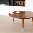 De Pencil salontafel is een elegant meubelstuk dat een Scandinavische touch toevoegt aan je