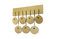 Miniatura Perchero escandinavo de madera Billünd Clipped