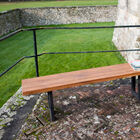 The bench is elegant and will fit into any interior.