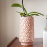 Pink ceramic vase Aurora