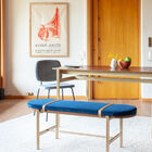 The design is dominated by a top set into the double tubular section base