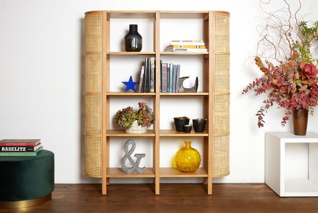 Beukenhouten en rotan plank Baerum