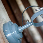 Prachtige afwerkingen voor een retro-wandlamp.#