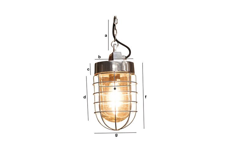 Product Dimensions Prestine hanging light