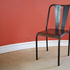 Vertical backrest for comfort when sitting for long periods