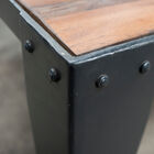 pretty rivets proudly claiming their raw side.