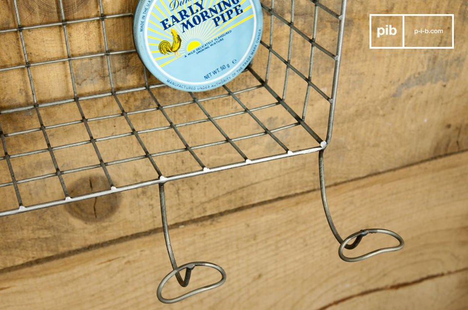 Práctica repisa para almacenar y ahorrar espacio con todo el estilo retro 