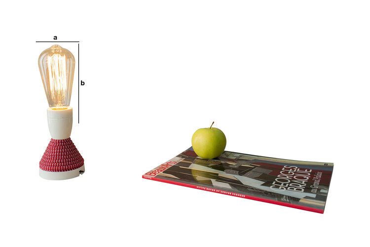 Productafmetingen Retro gloeilamp met een lange gloeidraad