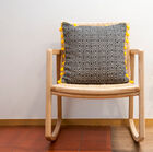 Highlighting the geometric structure of the chair.