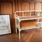 Charming bench in a retro style.