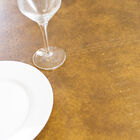 This processing can also be seen in the foot of the table which is in the form of a trumpet and