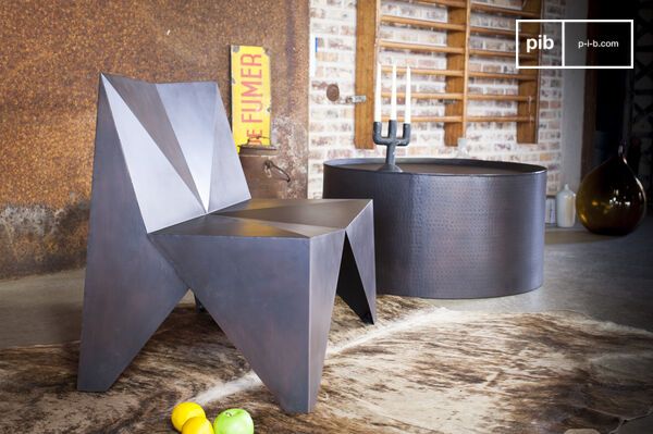 Loft style table and timeless aesthetics.