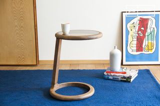 Round sofa side table Donhill