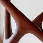 This round table embodies Scandinavian design, where simplicity and elegance meet