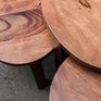 The three-piece nesting table Roza will complement your interior perfectly