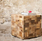 Original cubic side table.