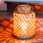 Very aesthetic bamboo lantern.