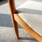 The structure is made of solid elm wood