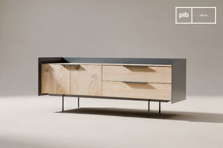 Scandinavian light wood sideboard Jackson