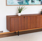 Beautiful bevelled finishes at the four outer corners of the cabinet.