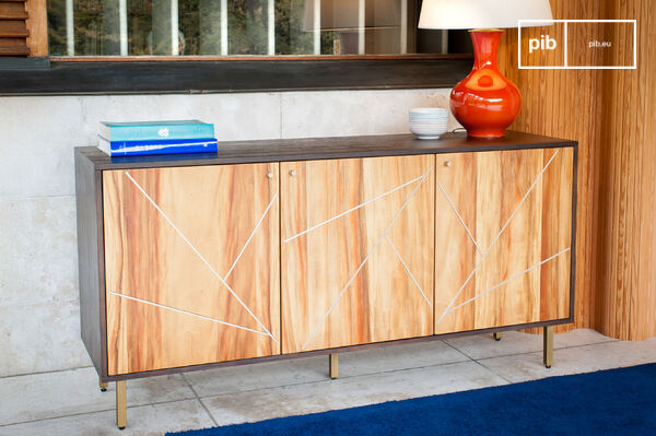 Een grafisch ontwerp met hoog contrast