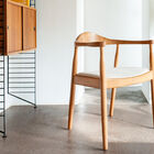 Scandinavische stoel in licht hout Johannes