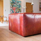 Dieser vintage Krieger Sessel ist zu 100% aus Leder und hat einen eleganten vintage Look