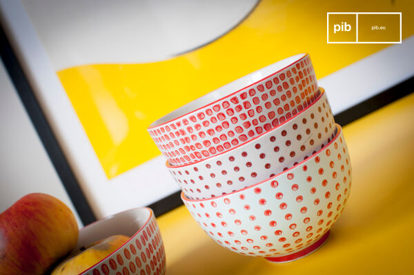 The patterns were entirely hand-made.