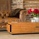 A coffee table with character made of maple wood.