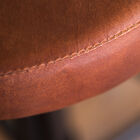 Superb seat in quality leather in tan colour.