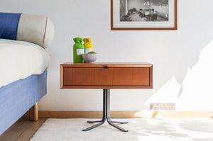 Bedside table with drawer Lathen