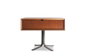 Bedside table with drawer Lathen