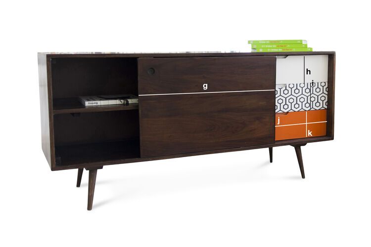 Produktdimensionen Sideboard Londress