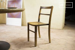 Silla de bistró de madera