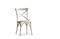 Miniatura Silla de bistró de madera blanca Pampelune Clipped