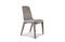 Miniatura Silla de tela gris Estella Clipped