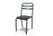 Miniatura Silla apilable de metal marrón Hays Clipped