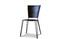 Miniatura Silla metálica negra Matteo Clipped