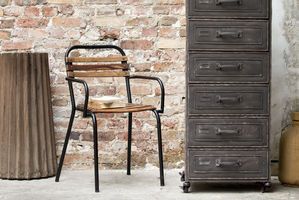 Silla industrial con brazos Mistral