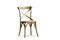 Miniatura Silla de madera con acabado natural Pampelune Clipped