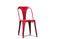 Miniatura Silla roja con acabado envejecido Multipl'S Clipped