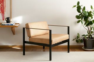 Sillón de cuero Avayona
