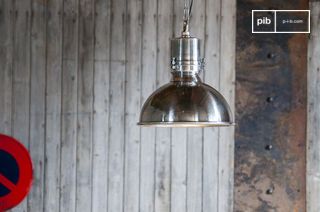 Silver pendant light Lynce