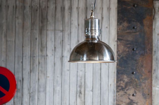 Silver pendant light Lynce