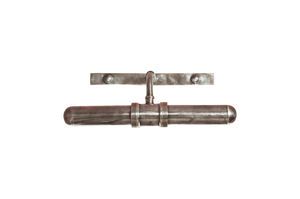 Silver 2-bulb wall light Capitole