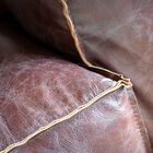 Raw, raised seams create clear lines