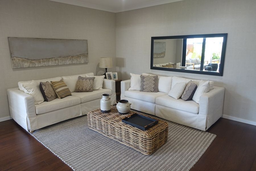 Sofa estilo country chic