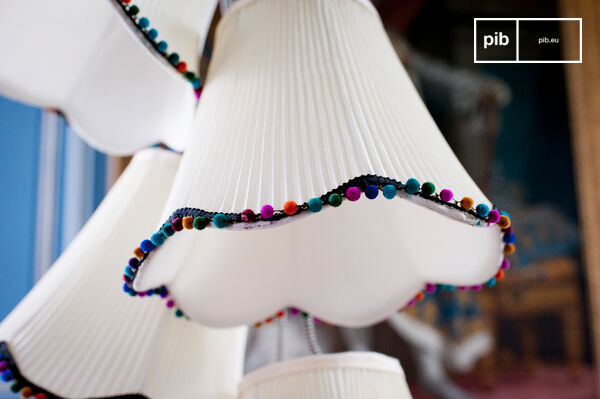 I pon-pon molto piccoli vengono a colorare i giorni delle frattaglie.