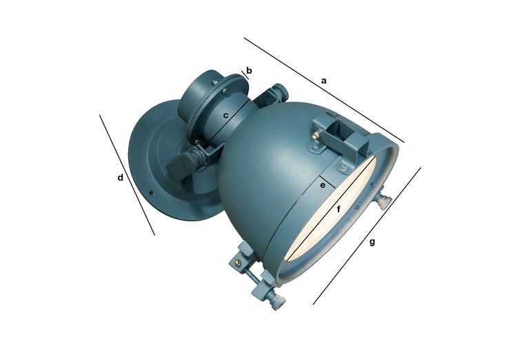 Product Dimensions Spitzmülle Wall lamp